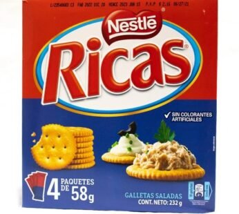 Galletas ricas 4 paquetes 58g