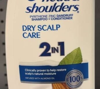 Head and Shoulders Champú y acondicionador anticaspa 2 en 1 oz