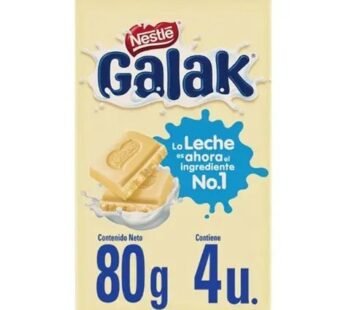 Galak Chocolate Blanco Con Leche Y Arroz X 4