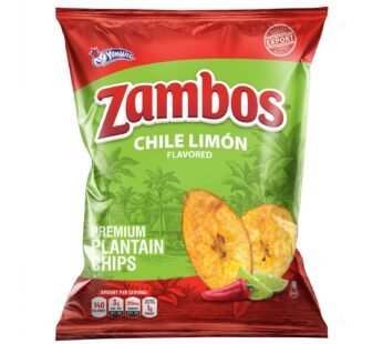 Zambos Chips de Plátano Chili Limón 150g