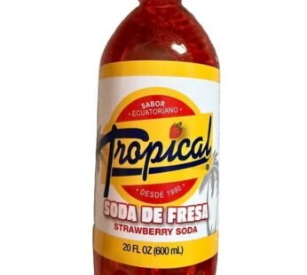 Soda Tropical De Fresa 20oz