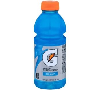 Gatorade Thirst Quencher Cool Blue Bebida deportiva Botella de plástico de 20 onzas líquidas