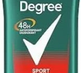 Desodorante antitranspirante Degree Men 48H Sports Odor Protection 2.7 Paquete doble