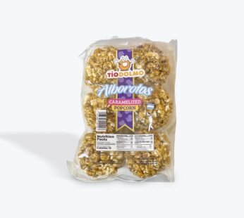 Alboroto popcorn caramelado 6unidades