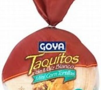 Mini Corn Tortilla Taquitos 1lb goya