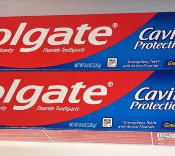 Pasta de dientes Colgate Cavity Protection con fluoruro 8oz