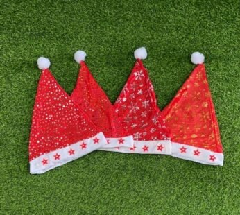 Gorro de navidad diseñop estrellas