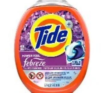 Tide power pods Febrezee 1.8kg(3.93lb) 63oz