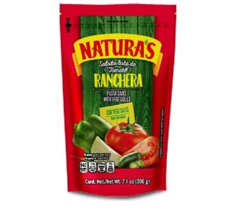 Naturas salsita lista de tomate ranchera 7.1 oz