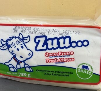 zuu queso fresco 750g