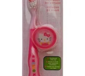 cepillo hello kitty con tapa