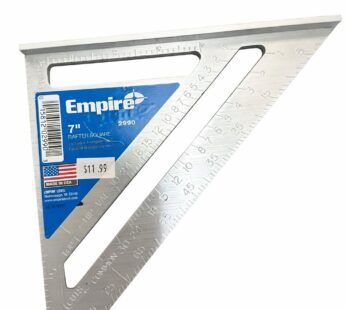 Empire 7 en Magnum Rafter Square Aluminio plateado