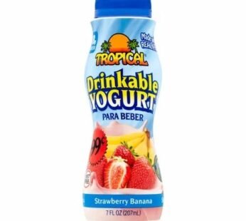 tropical yogurt de fresa y banana 7oz
