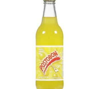 Postobon Refresco sabor piña Botella Vidrio 12 Oz