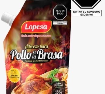 ADEREZO DE POLLO A LA BRAZA 200G