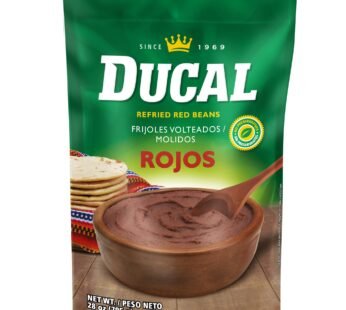Frijoles Rojos Refritos DUCal Orgánicos, 28