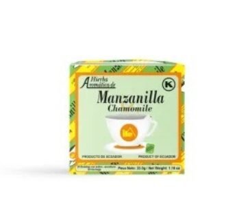 Te de manzanilla con miel ile
