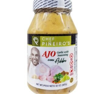 Ajo con adobo chef piñero 32oz