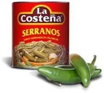 La Costeña serrano 737g