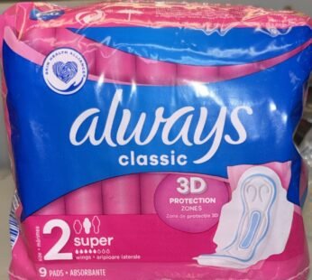 Toallas Always Classic Maxi Sensitive