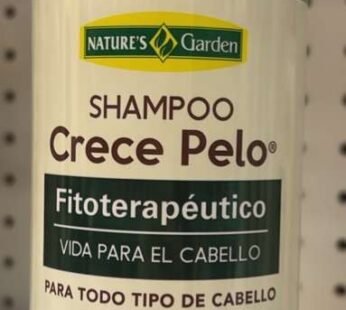 Shampoo Crece Pelo Natures Garden 600ml