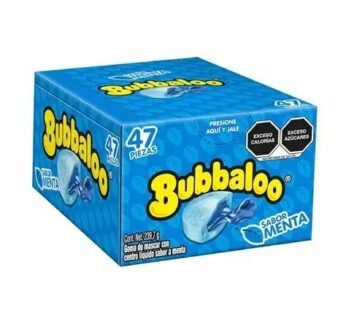bubbaloo sabor menta